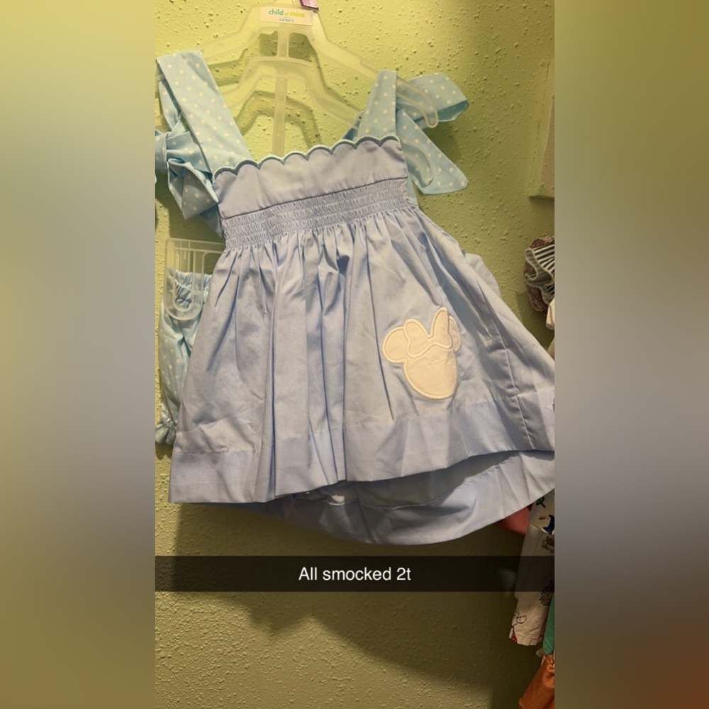 Custom 2 piece Minnie Mouse set